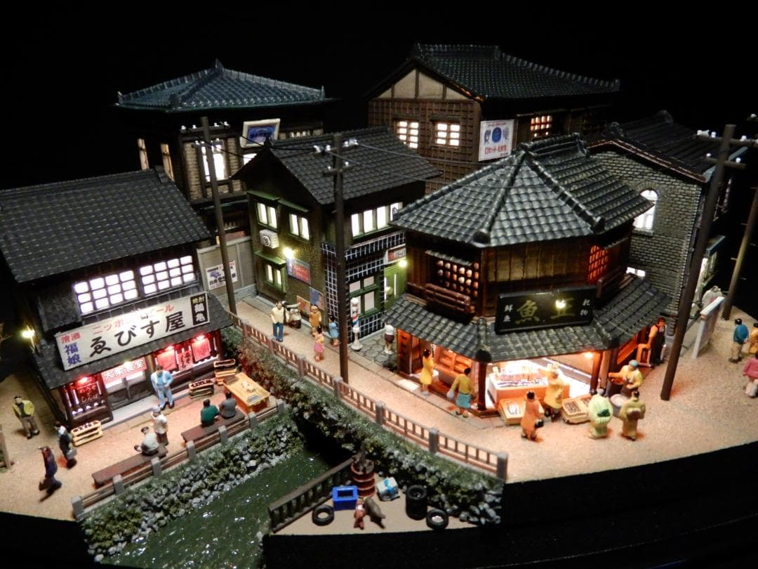『昭和の街並み』1/150ジオラマ
