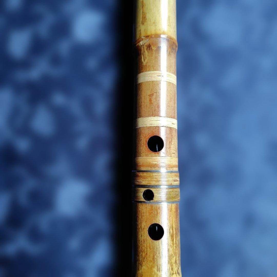 尺八　玉水銘　1尺8寸管　7孔