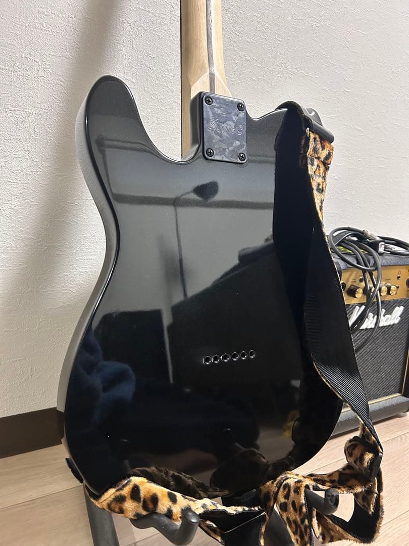 い*ち様 Squier Telecaster ブラック　ギター