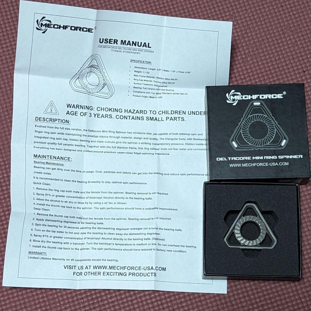 その他 Mechforce Deltacore Mini Ring Spinner