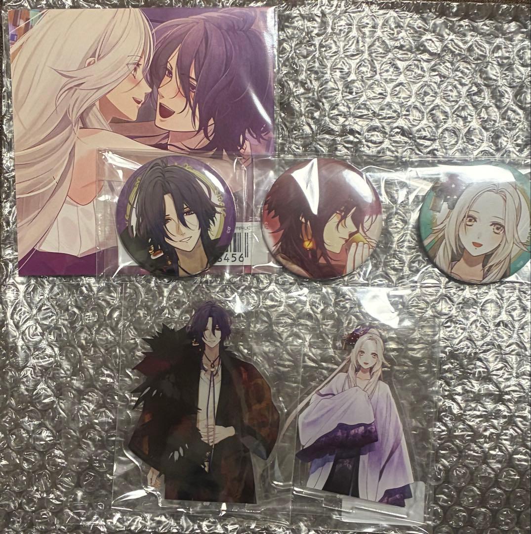 オランピアソワレ catharsis エビテン 縁 缶バッジ アクリルスタンド