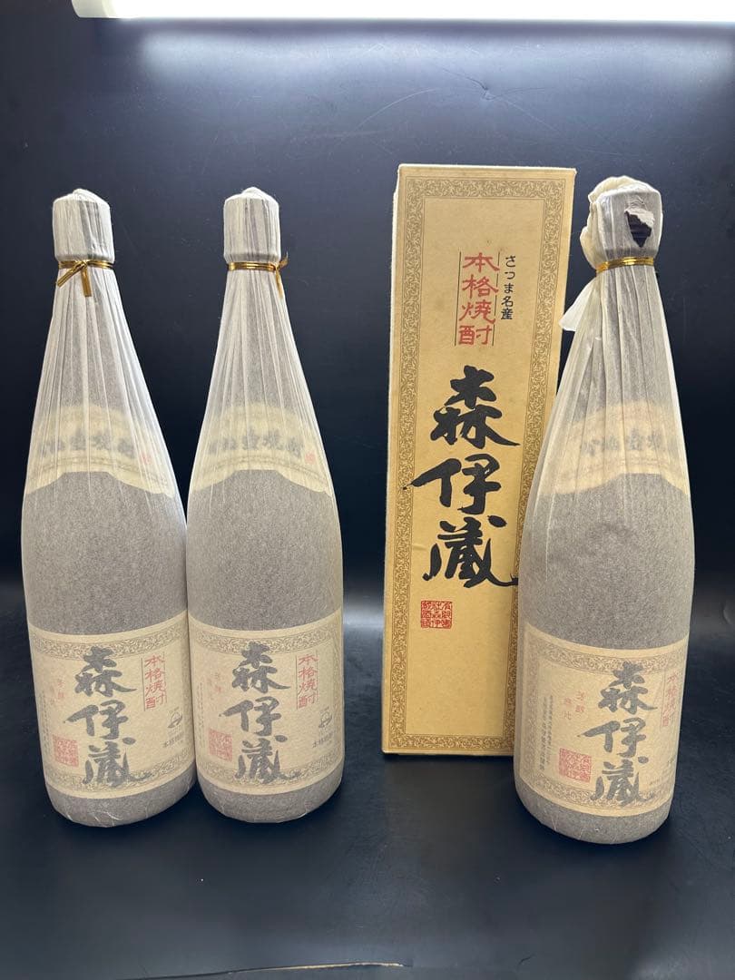 森伊蔵　焼酎　3本セット　1800ml 25度