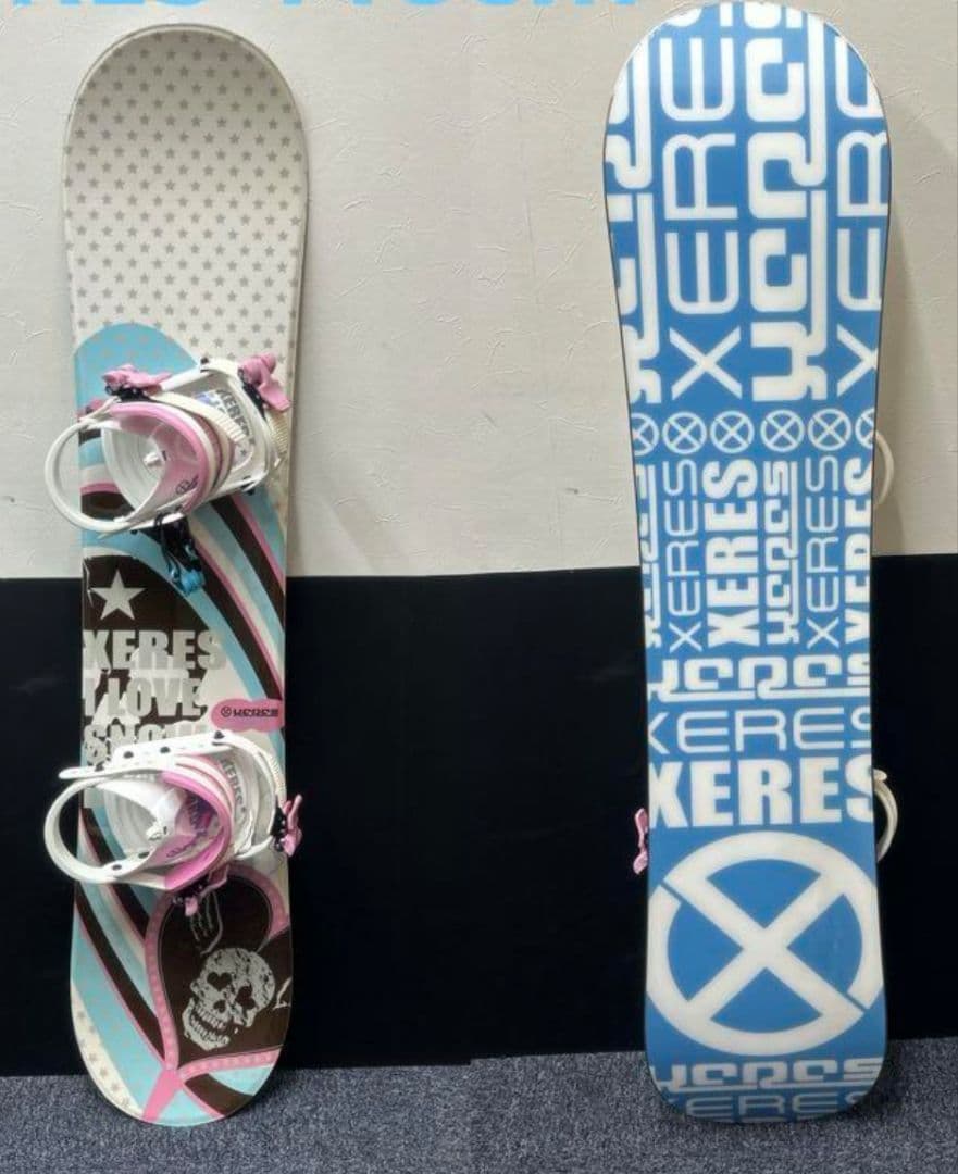 XERES 　板　3点セット　板118cm　靴21cm　キッズ　送料無料