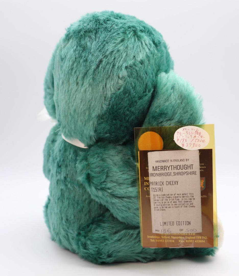 緑色パトリック・チーキー アイルランド500体限定品 約36cm