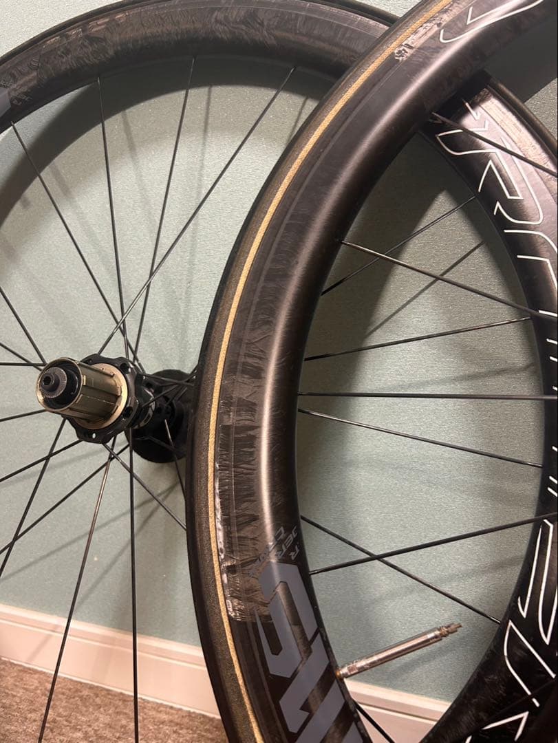 【お値下げ！】CRODER チューブラーホイール ブラックリム