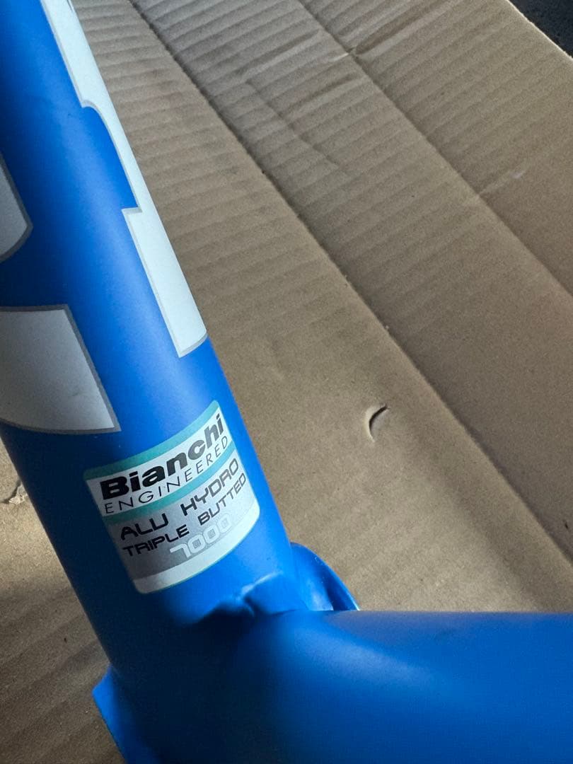 あ　さん専用bianchi super pista Azzurro 51cm