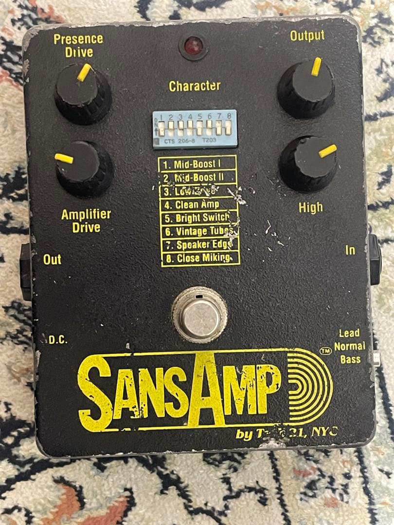 SansAmp classic(初期型) エフェクター