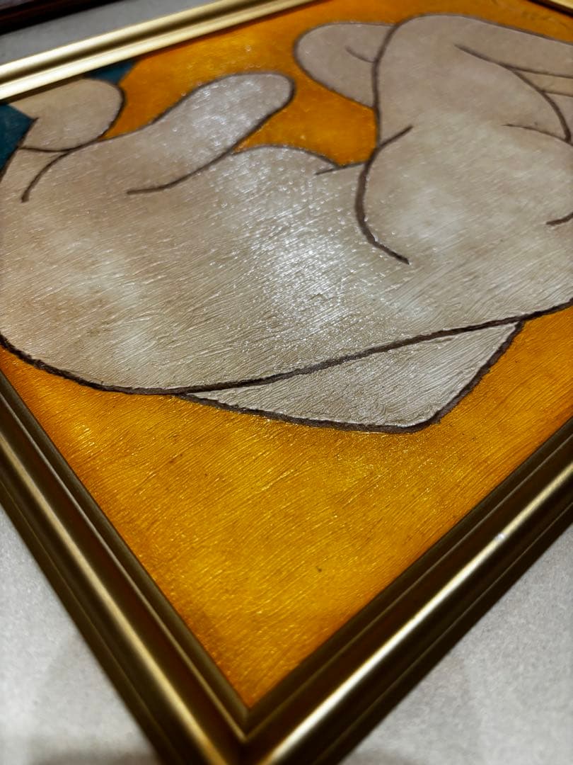 クマガイモリカズ　熊谷守一　裸婦　肉筆