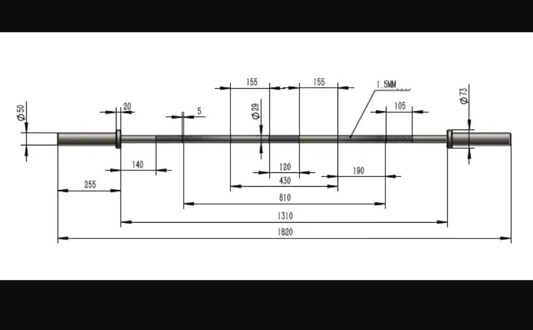 ONI 鬼 パワーリフティングバー ショートスリーブ オリンピックシャフト