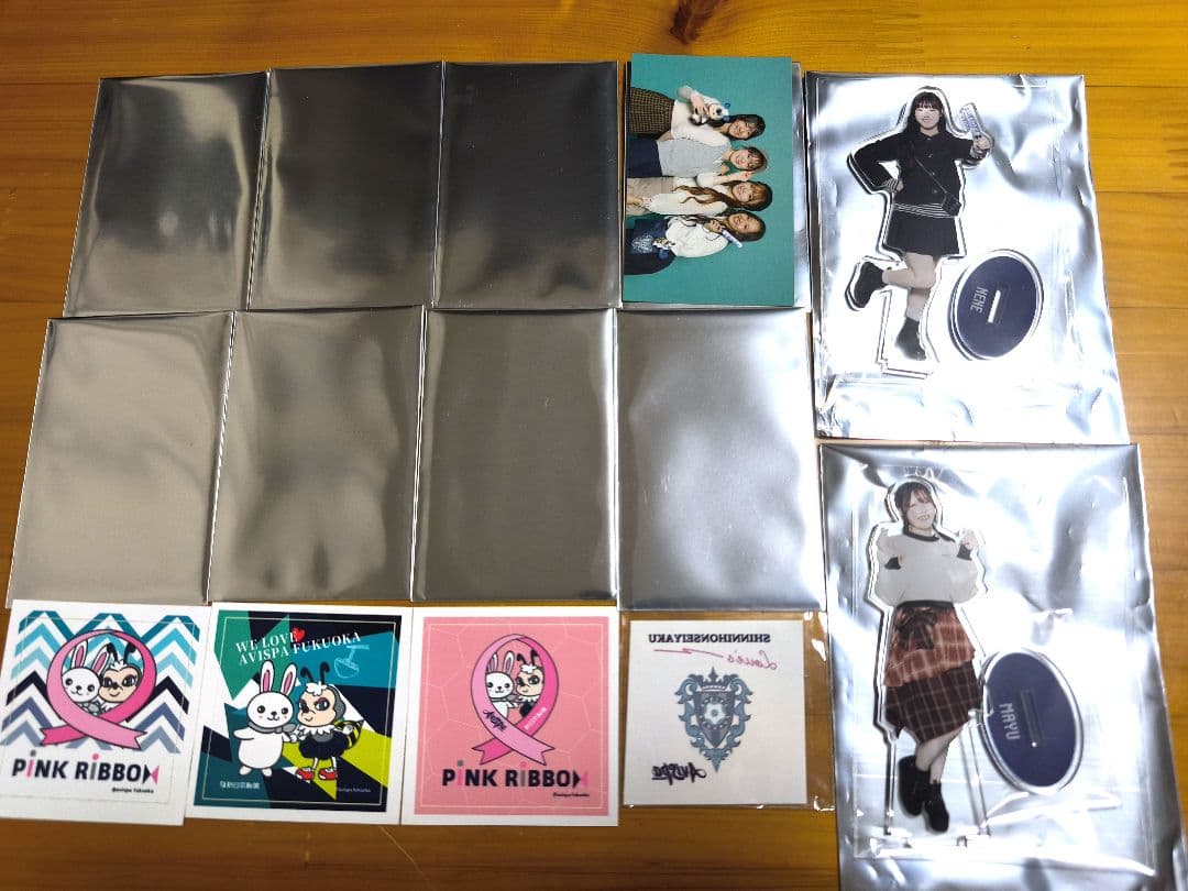 アビスパ福岡　チアリーダーズ　フォトカード　アクリルスタンド　まとめ売り　非売品