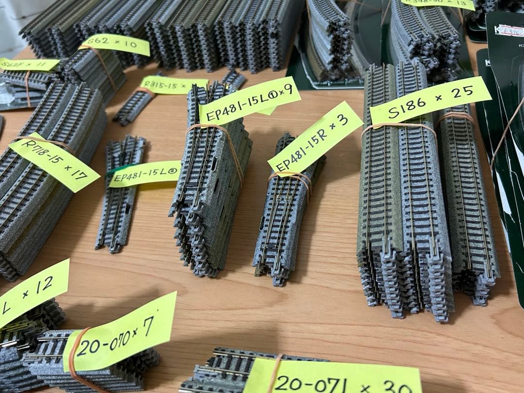 ノ*ル様 【400本以上！超大量まとめ売り】KATO Nゲージ　レールセット