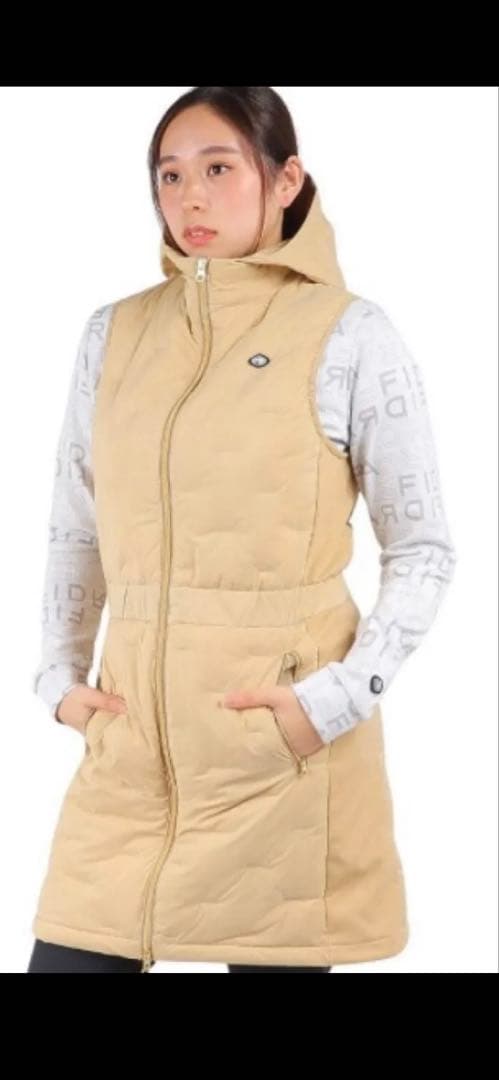 新品　ゴルフ　フィドラ　ワンピース　ベスト　M