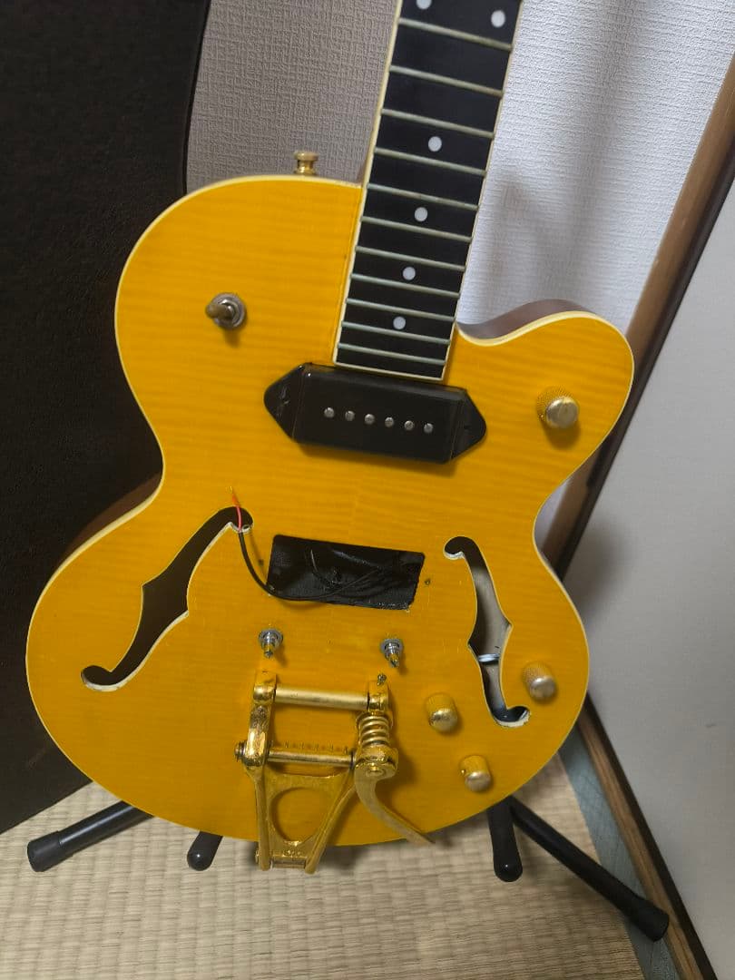 ジャンク　 Epiphone　wildkat セミアコースティックギター