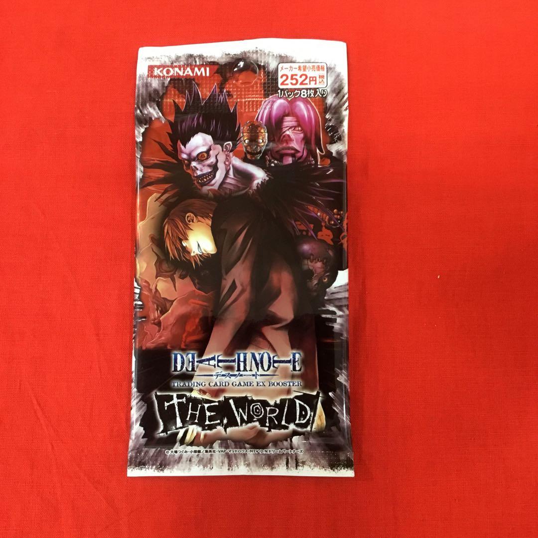 DEATH NOTE THE WORLD トレーディングカード　1パック未開封