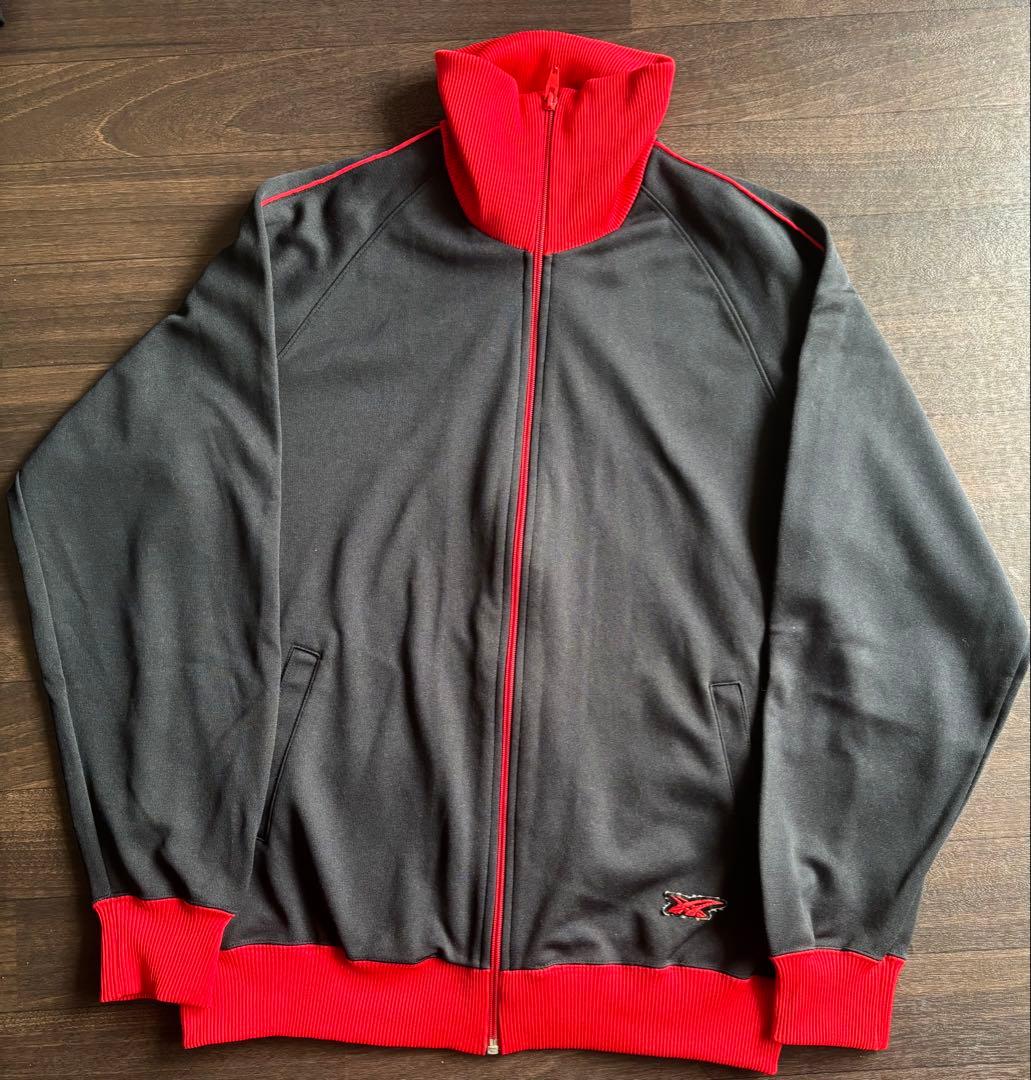 【超希少カラー】アシックス /オニヅカ ヴィンテージジャージ/BLACK&RED