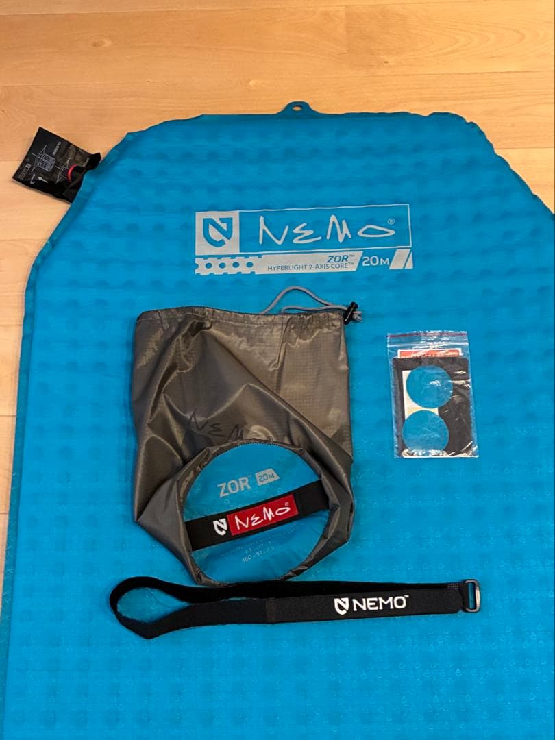 エアマットニーモゾア20M 160×51×2.5cm