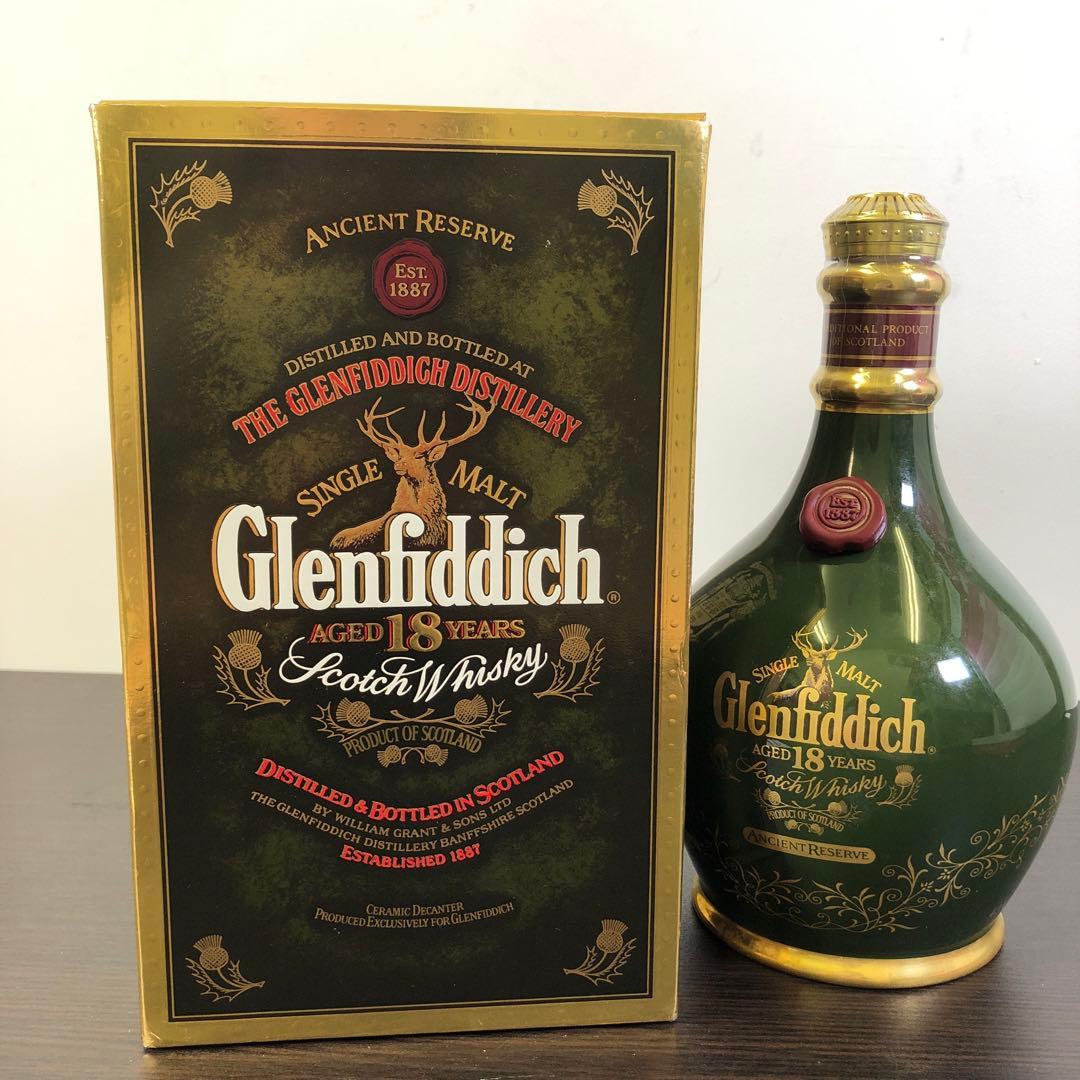 【未開栓】Glenfiddich 18年 グレンフィディック ウイスキー 洋酒