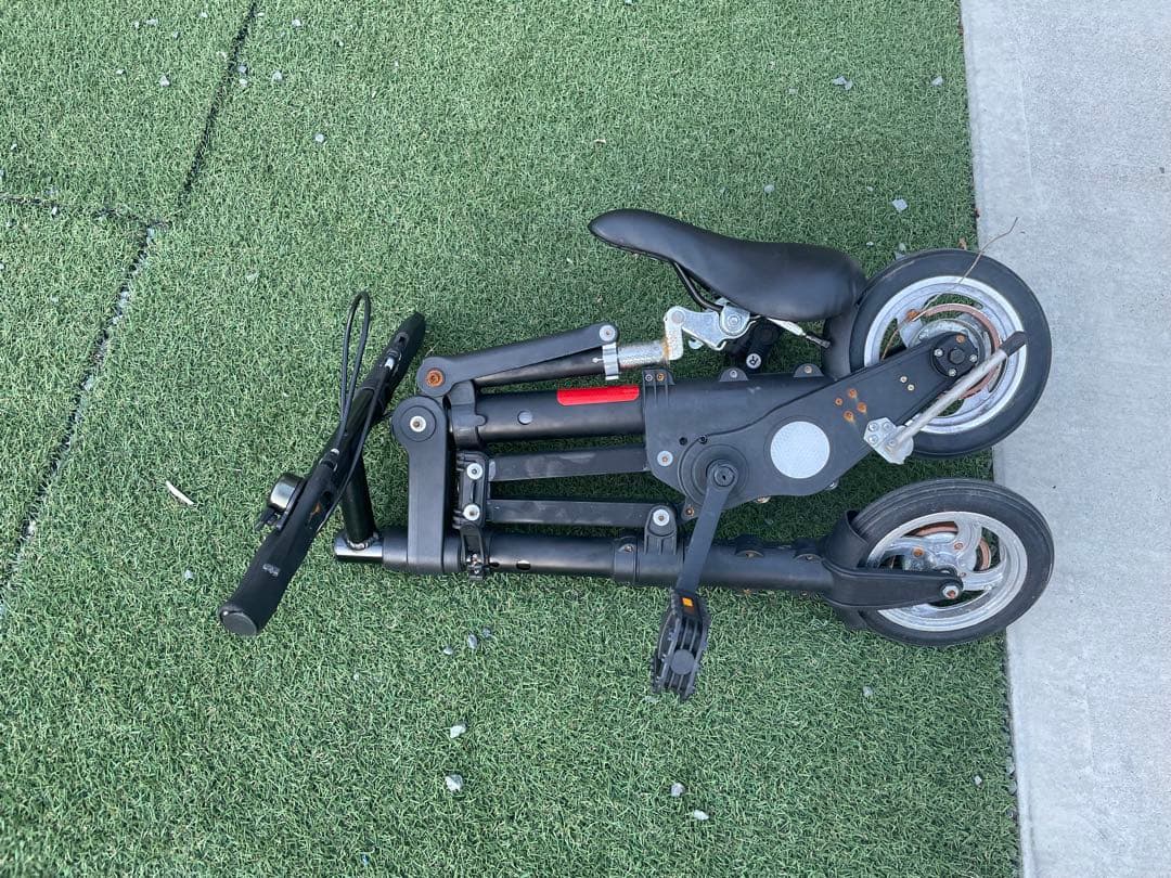 折りたたみ自転車 黒