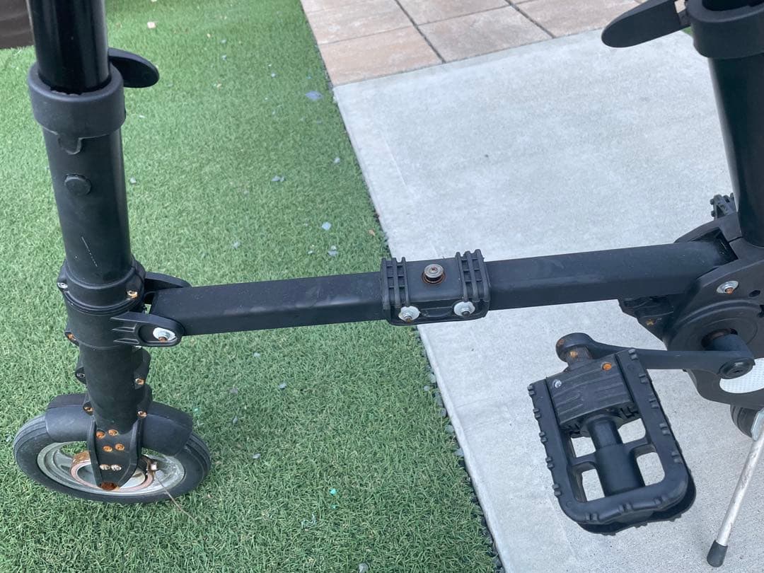 折りたたみ自転車 黒