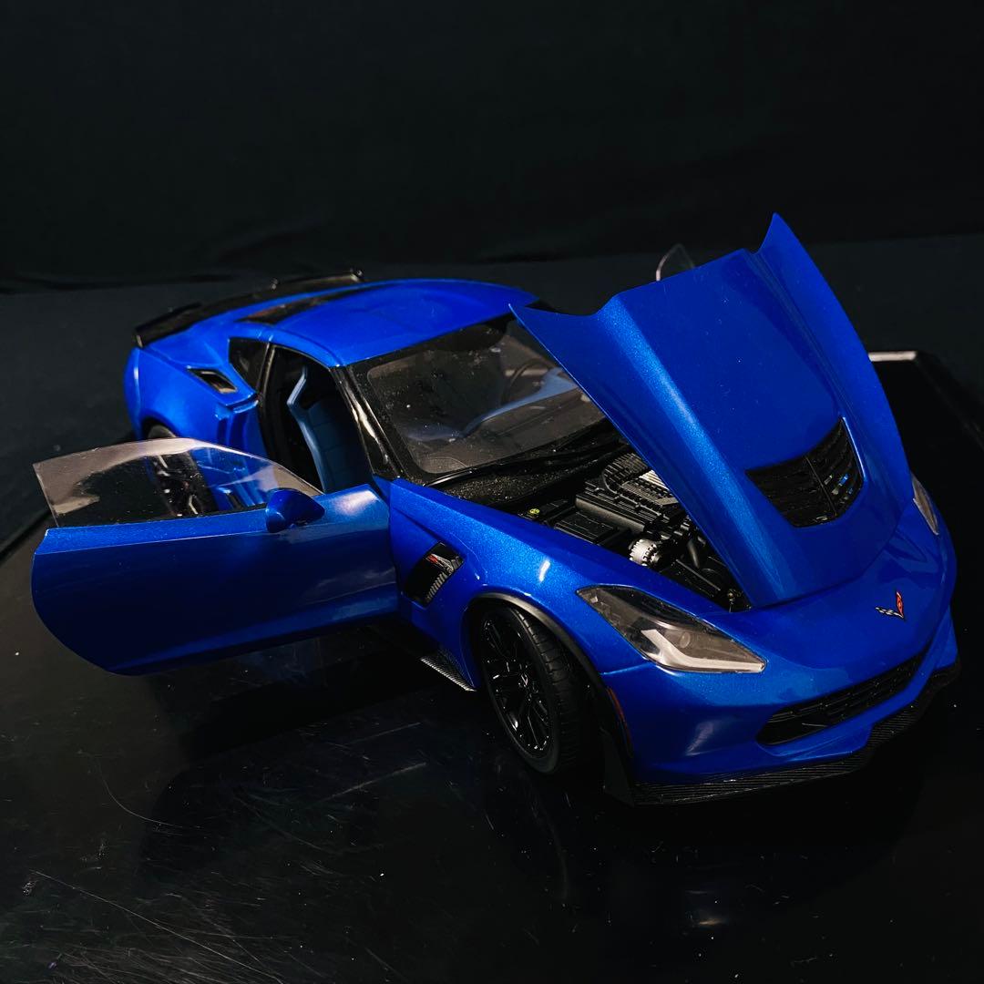 AUTOart 1/18 シボレー コルベット (C7) Z06 (ブルー)