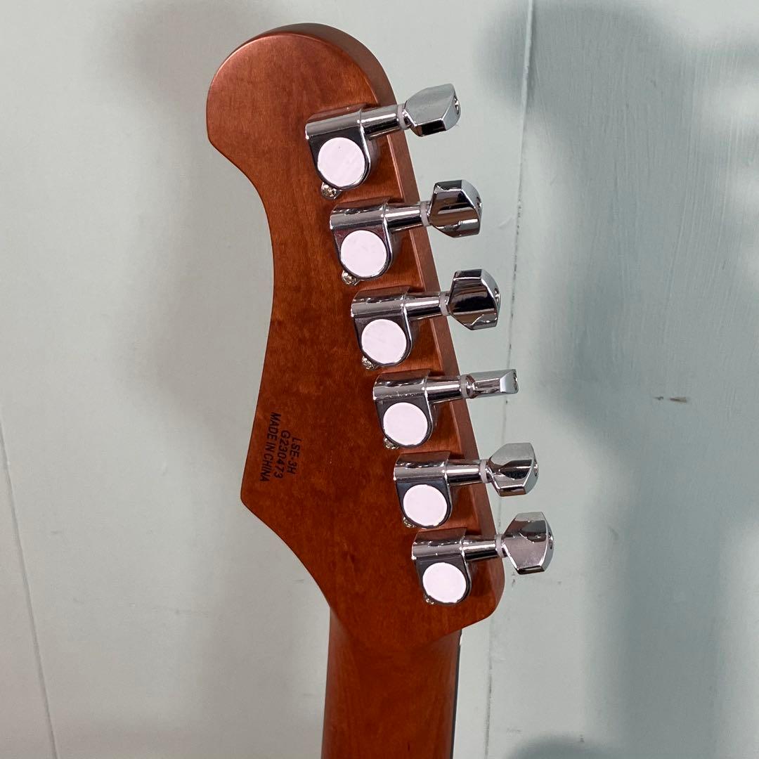 【おまけ付♪】Laid Back エレキギター LSE-3H グリーンホワイト