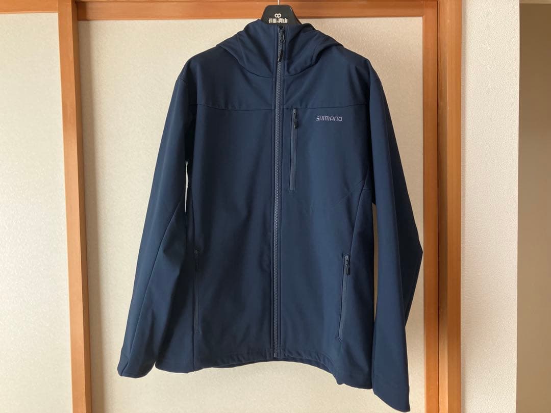 【美品】シマノ（SHIMANO）オプティマルジャケットフーディ XLサイズ