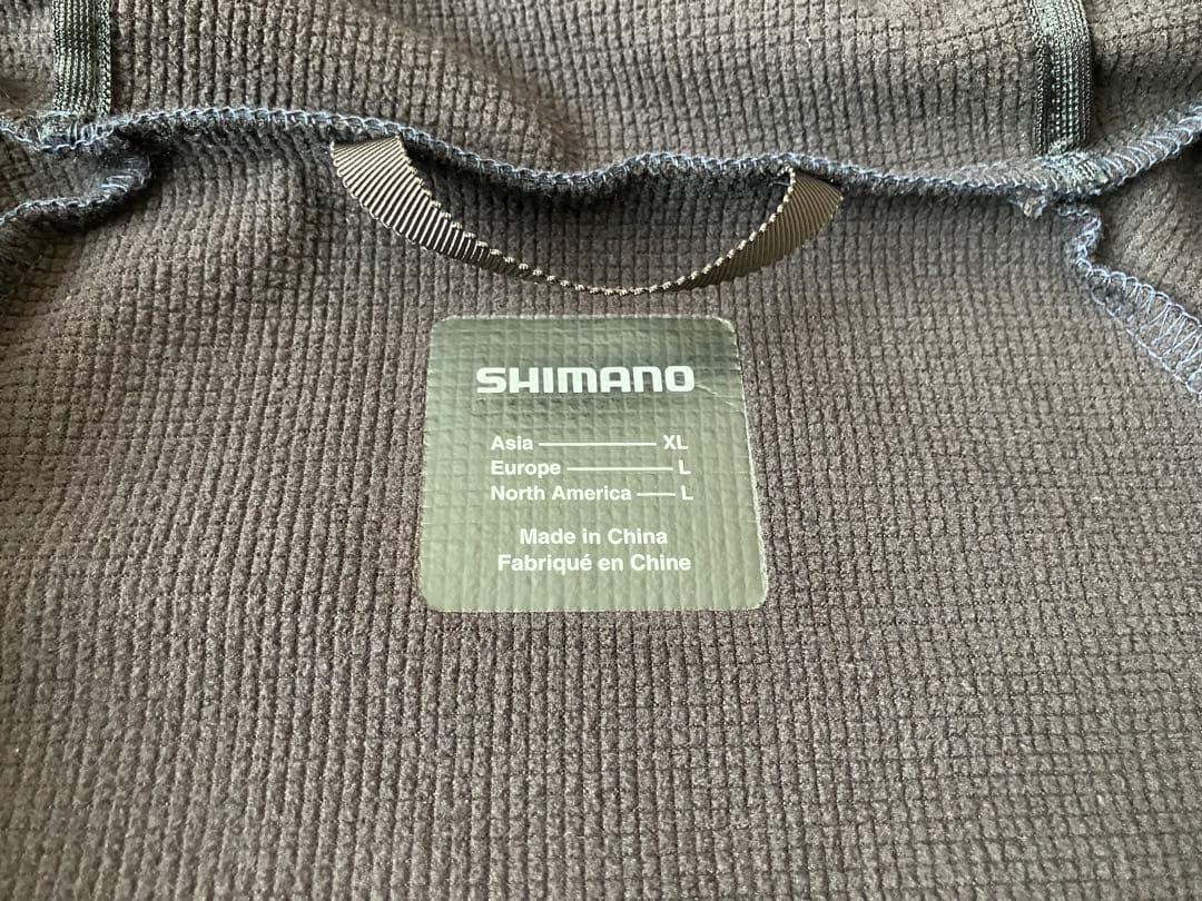 【美品】シマノ（SHIMANO）オプティマルジャケットフーディ XLサイズ