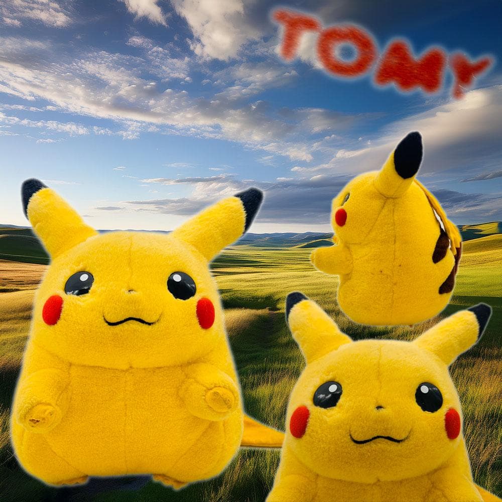T 希少 赤タグ TOMYポケモン 初期ピカチュウ ぬいぐるみトミー