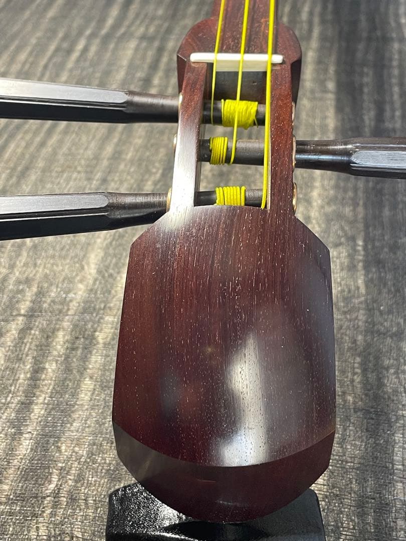 和胡弓紅木　弓　付属品