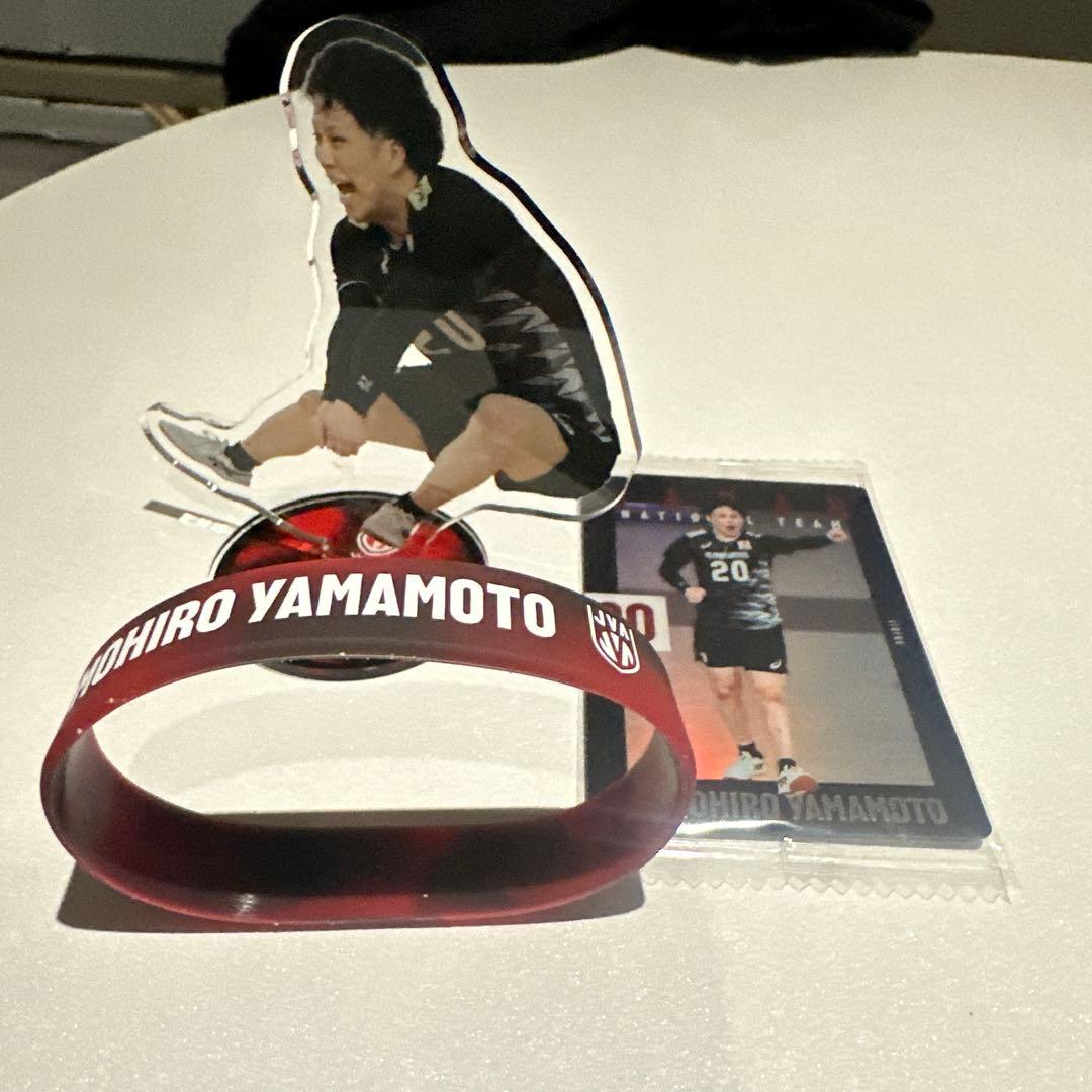 山本智大　グッズセット　バレーボール男子日本代表2024モバガチャウエハース