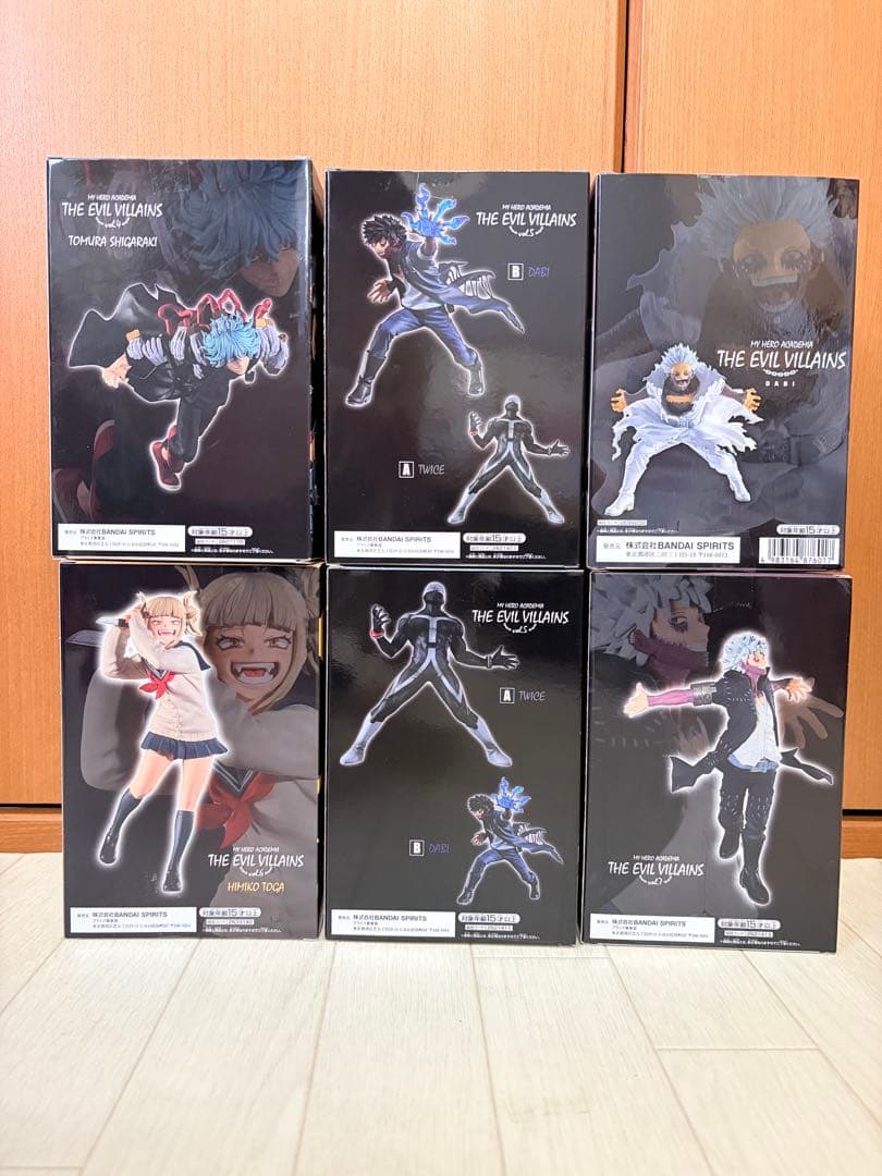 僕のヒーローアカデミア トガヒミコ他　１６体セット 未開封　５３