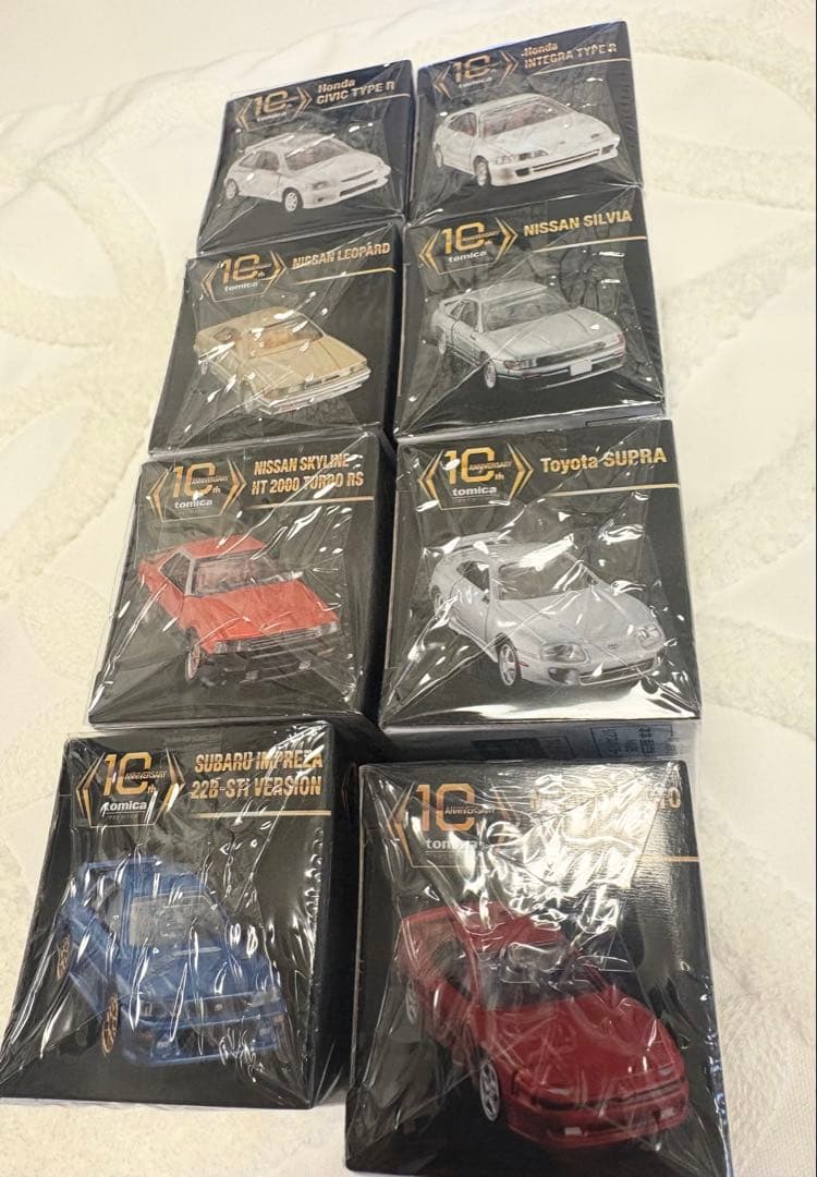 【新品未開封】トミカプレミアム ホンダ日産トヨタスバル三菱8個セット