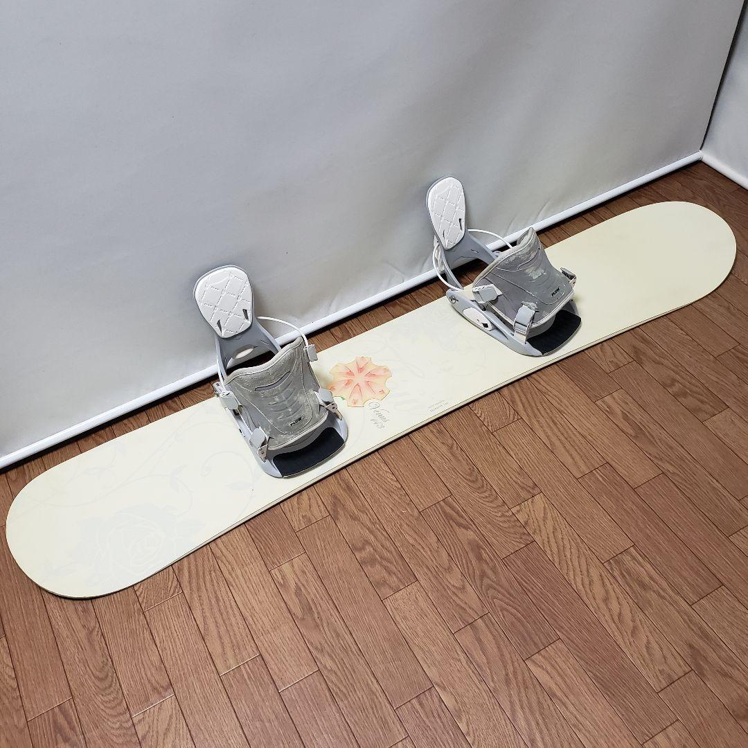 FLOW 143cm リアエントリー スノーボードセット