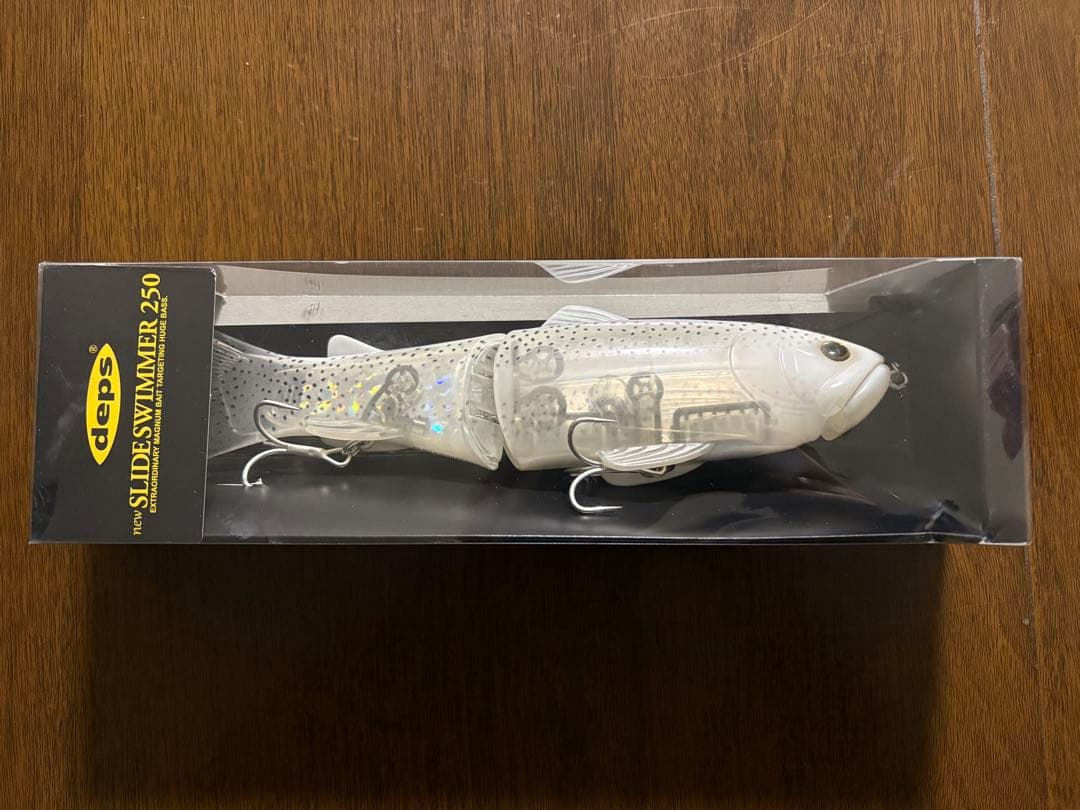 スライドスイマー250 キープキャスト限定　デプス　リミテッドホワイトレインボー
