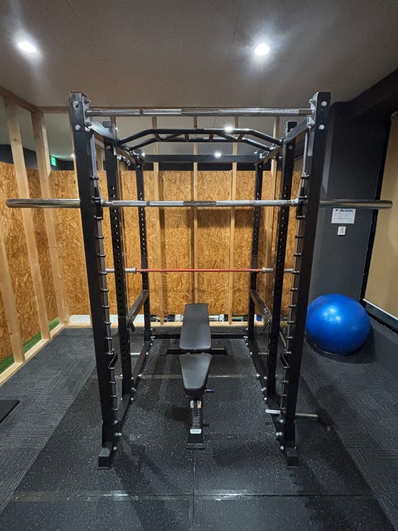 【ムフフ様限定直接引取り・埼玉県ふじみ野市】パワーラック兼スミスマシン他