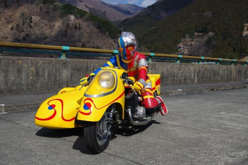 1/12オークス人造人間キカイダー「サイドマシーン」カワサキ　マッハIII