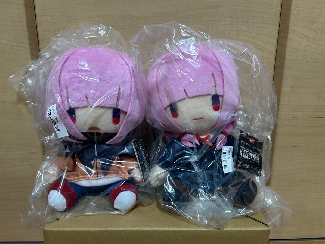 神椿市建設中。 オリジナルデフォルメぬいぐるみ『森先化歩』　2種セット