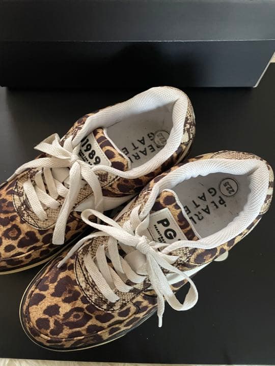 PG♡レオパ柄シューズ22.5