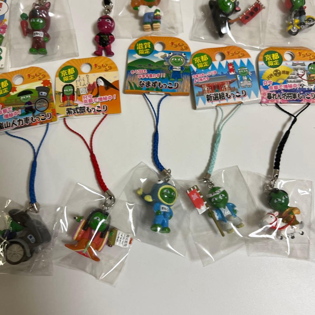 ご当地 まりもっこり　ストラップ　マスコット　キーホルダー　根付け　40点セット