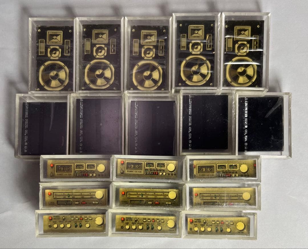 激レア1983年　昭和レトロ　三菱ペイントマーカー　ミニコンポ消ゴム