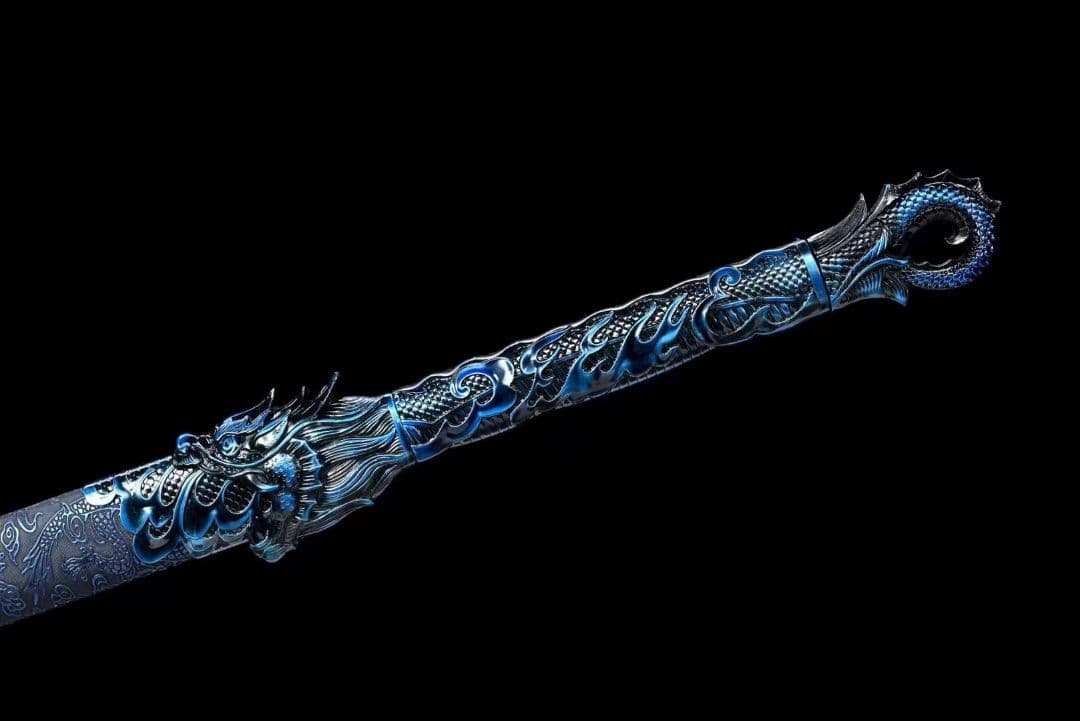 『雲龍唐横刀』古兵器 武具　刀装具　日本刀　模造刀 居合刀 長尺