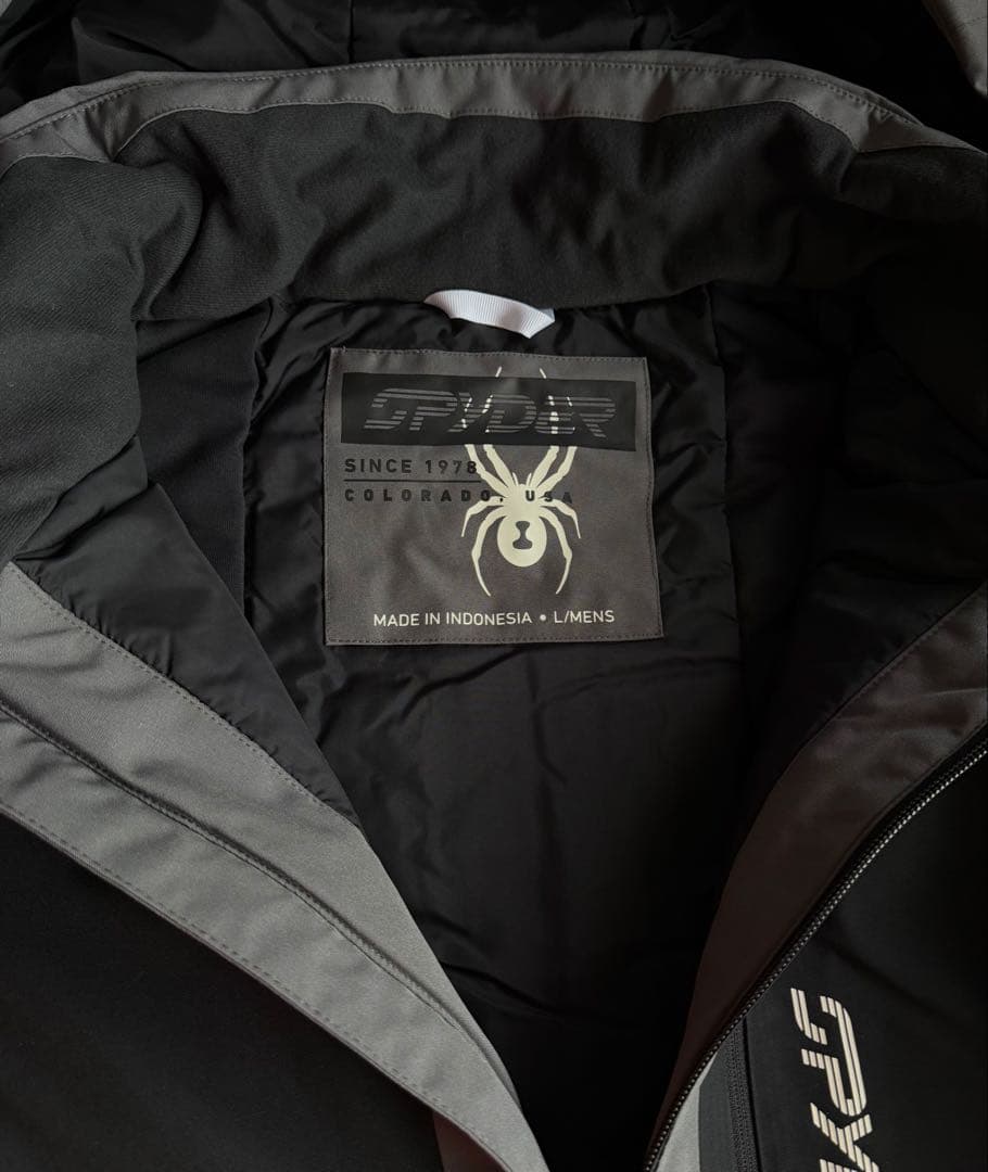 新品 Spyder FIELD JACKET 38SA075338 BK-L