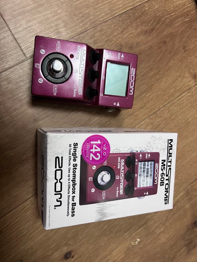ベース ZOOM MULTISTOMP MS-60B