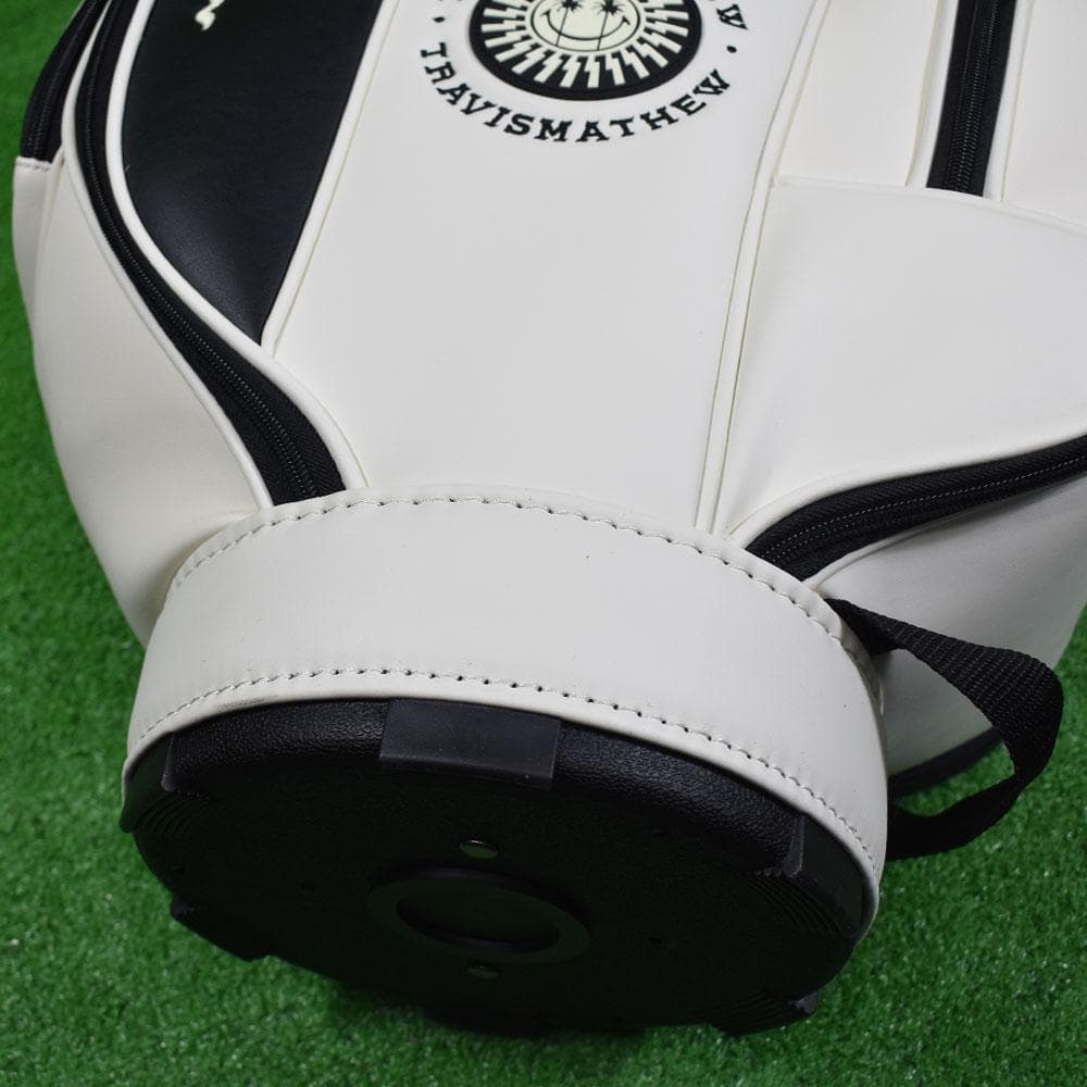 TravisMathew/トラビスマシュー キャディバッグ８型【ホワイト】新品！