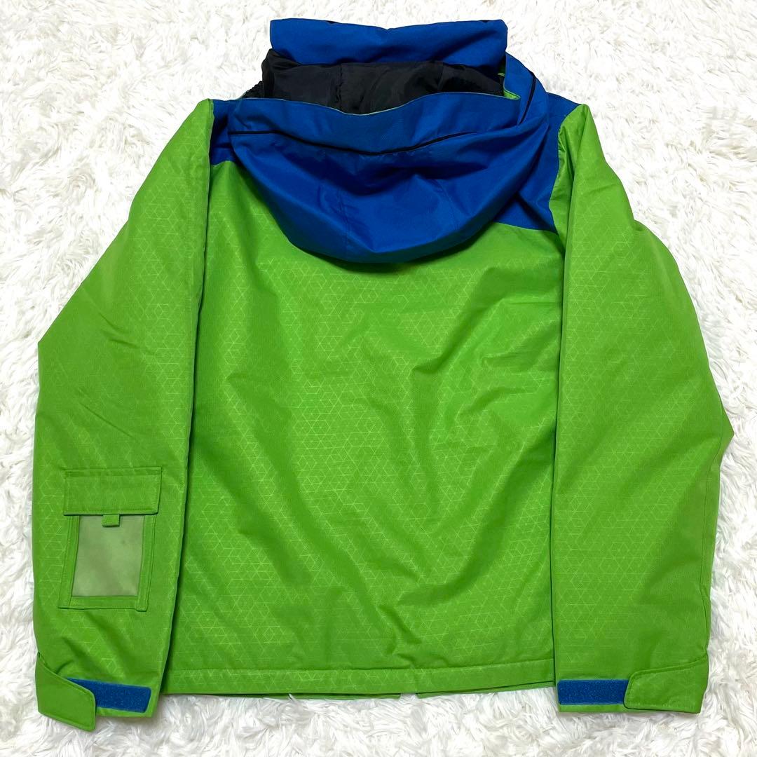 PHENIX スキーウェア 150 上下セット 中綿 エンボス加工 サイズ調整付