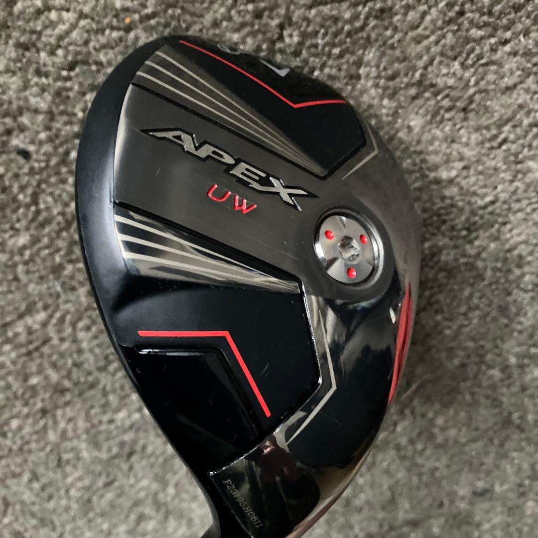 美品キャロウェイAPEX UW 19度 ディアマナWB63Sシャフト