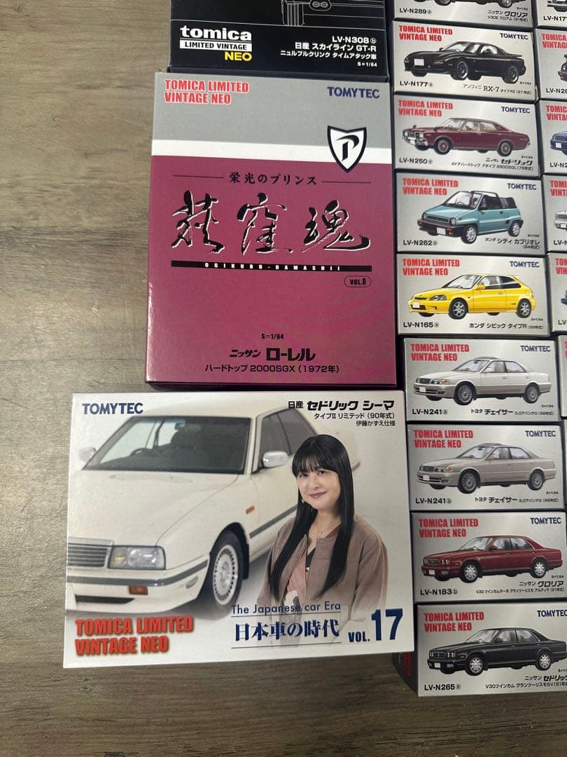 か*み様 新品未使用！トミカリミテッド ヴィンテージ ネオ ミニカーセット 37