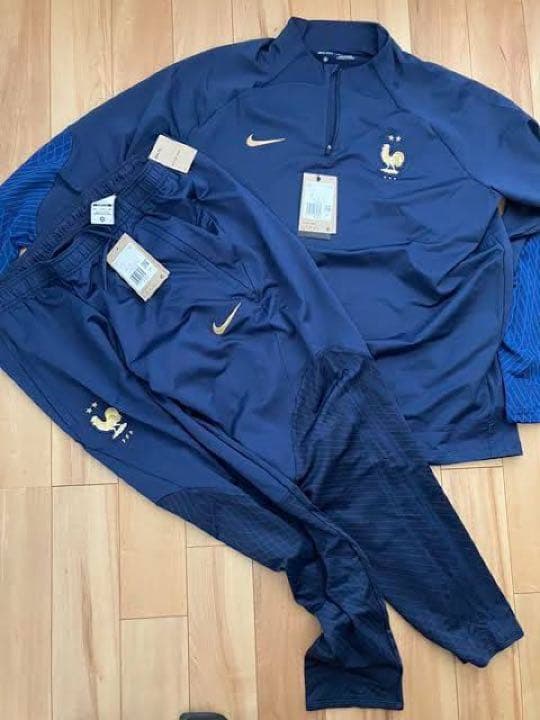 NIKE フランス代表　ドリルトップ  上下セットアップ