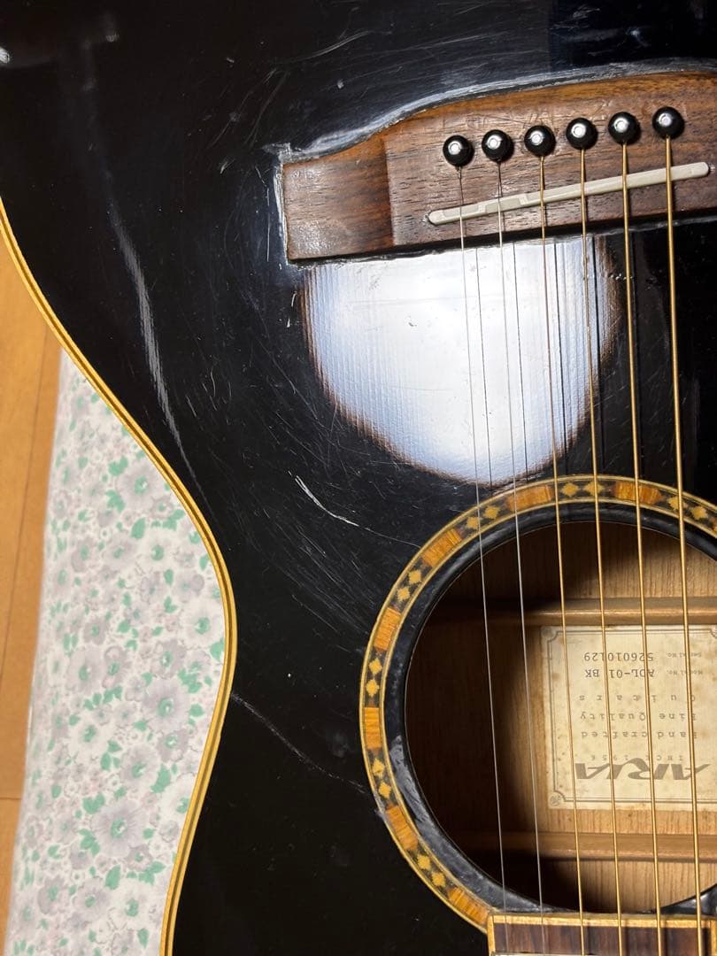 専用‼️‼️訳アリ❗️ARIA ADL−01 BK パーラータイプ　調整済‼️