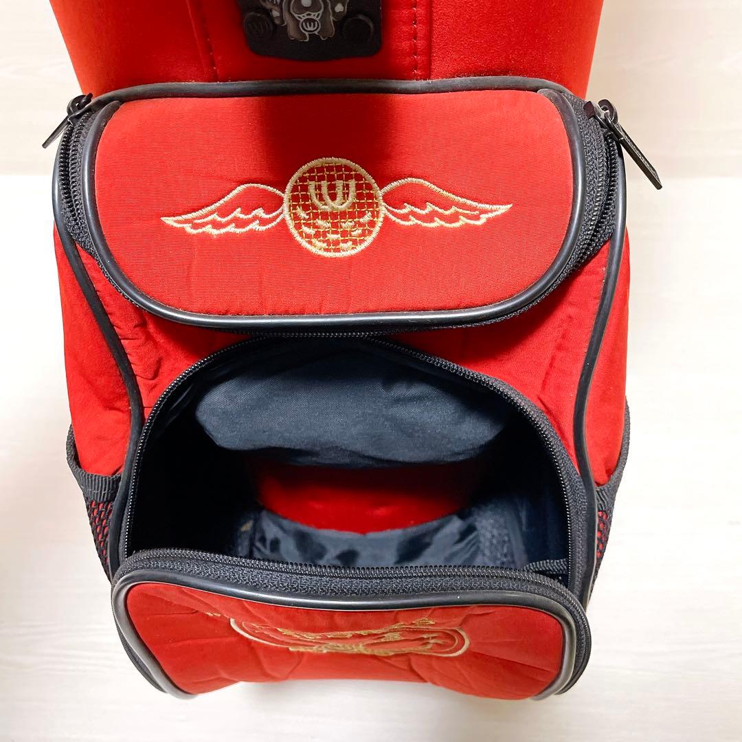 muスポーツ エムユースポーツ キャディバッグ 6分割 8.5型 男女兼用 赤